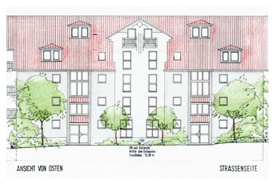 Mehrfamilien-Wohnhaus, Homburger Stra�e