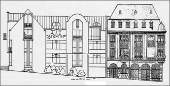 Neuplanung im Ensembleschutzgebiet, Wettbewerb